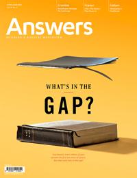 Answers magazine cover