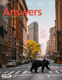 Answers magazine cover