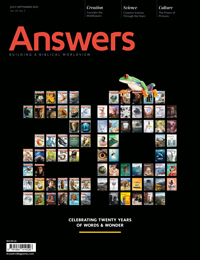Answers magazine cover