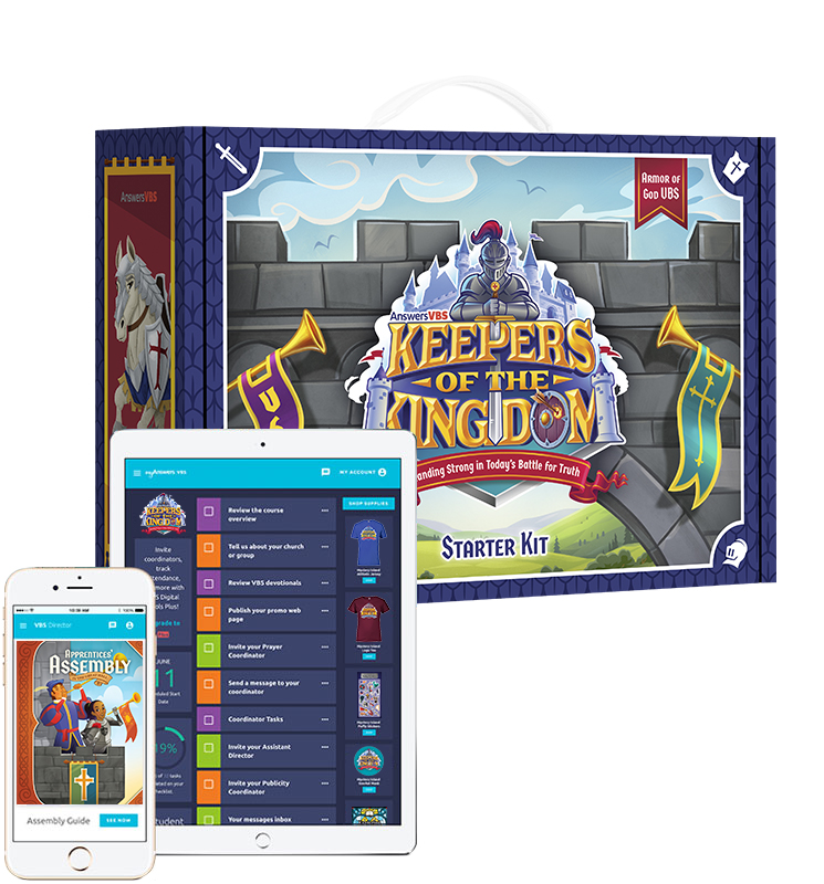 Keepers Of The Kingdom VBS Starter Kit Digital Pro