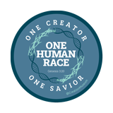 One Human Race Sticker: Small