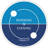 Morning & Evening Sticker: Large