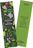 Of Course Paradise Was a Garden Bookmark