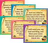 MYSTERY ISLAND VBS: JUNIOR AND PRIMARY MEMORY VERSE POSTERS