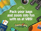 Zoomerang VBS: Invitation Postcard