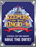 Keepers of the Kingdom VBS: Save the Date Postcard