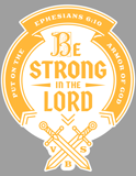 Keepers of the Kingdom VBS: Be Strong in the Lord Logo