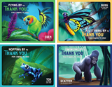 The Great Jungle Journey VBS:  Thanks for Coming Postcards