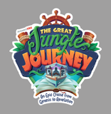 The Great Jungle Journey VBS: Colour Iron-On Logo