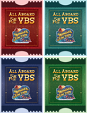 Wonder Junction VBS: Invitation Postcard