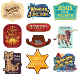 Wonder Junction VBS: Water Bottle Stickers Set