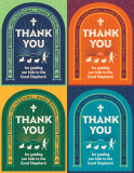 Emerald Crossing VBS:  Staff Appreciation Cards