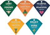 Emerald Crossing VBS: Daily Emerald Card (set of 5)