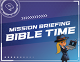 Spy U VBS:  Rotation Sign: Bible Lessons Time