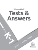 ABC Homeschool: K-1 Tests and Answers: Year 2