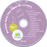 ABC: Pre-K – Grade 1 Contemporary Song Time Tunes CD Units 1-5: Single Copy