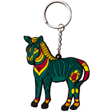 Zebra Key Chain
