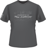 TrueSong Tell Someone T-shirt: L