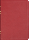 Giant Print Reference Bible, Indexed - LSB: Burgundy