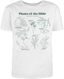 Vintage Plants of the Bible T-shirt: L