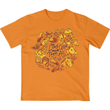 The Lord God Made Them All Youth T-shirt: Orange Sm