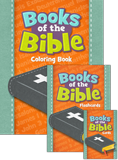 Books of the Bible: Coloring Book, Flashcards and Trading Cards Pack