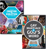 Gay Marriage & God's Word and Creation vs. Evolution Combo